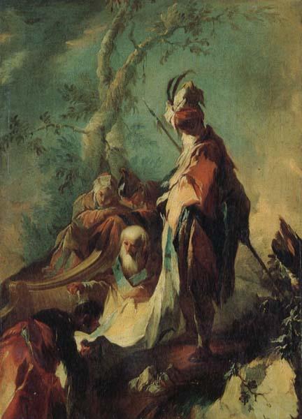 MAULBERTSCH, Franz Anton The Baptism of the Eunuch oil painting image